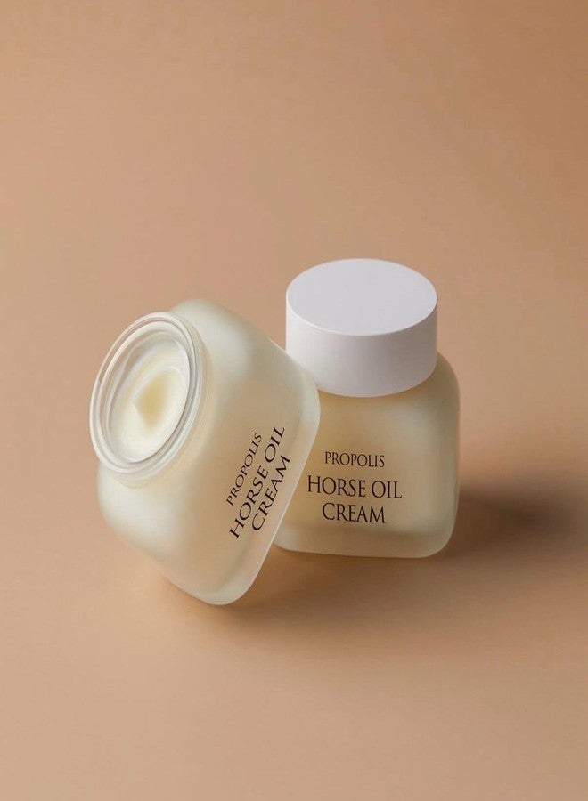 تشارمزون كريم زيت الحصان بالبروبوليس من تشارمزون 50 مل / 1.69 أونصة سائلة - ترطيب مكثف وشد للبشرة الجافة والحساسة - كريم وجه كوري مع غذاء ملكات النحل - Image 1